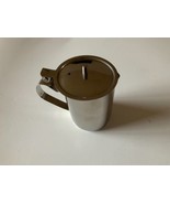 VOLLRATH 46210 STAINLESS STEEL CREAMER SERVER W LID 10 oz new - $192.33 MXN