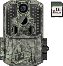 Trail Camera36MP 4K 0.2S Trigger Motion Activated Game Hunting Scouting Wildlife - £60.80 GBP