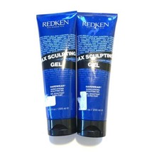 2 PACK Redken Max Sculpting Gel Hardwear Super Strong Sculpting Gel 8.5o... - £35.17 GBP