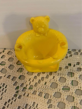Fisher-Price loving family Yellow teddy bear swing dollhouse furniture - $6.34