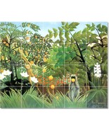 Jean-Jacques Rousseau Poster Art Painting Ceramic Tile Mural BTZ23063 - $273.54 CAD+