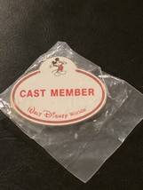 WDW Cast Exclusive Name Tag Mickey Character “Cast Member” Disney Pins - £31.89 GBP
