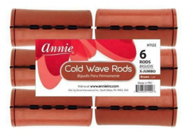 Annie Cold Wave Rods 6 Rods X-Jumbo For Hair Curling and Perm Styling - ... - £18.00 GBP