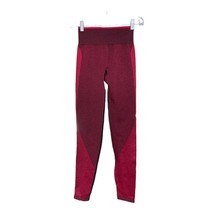 Pink Victorias Secret Womens Red Seamless Athletic Yoga Workout Leggings Size XS - £11.77 GBP