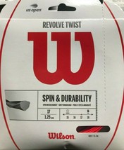 Wilson - WR830000217 - Revolve Twist Tennis Raquet String 17G/1.25mm - Red - $15.95