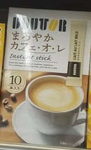 DOUTOR CAFE AU LAIT MILD INSTANT COFFEE 10 STICKS - £11.68 GBP