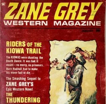 Zane Grey Western Magazine 1971 1st Edition Vol 3 #4 PB Book Vintage E14 - £19.97 GBP