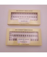LOT OF 2 House Of Lashes House Of Lashes X Patrick Ta SHE DOESN&#39;T NEED MUCH - $317.83 MXN