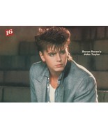 Duran Duran John Taylor Bruce Greenwood Tenlesky teen magazine pinup cli... - $3.50