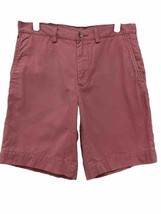 Ralph Lauren Mens Size 29 Small Classic Fit 9” Chino Shorts Pink - AC - £7.74 GBP