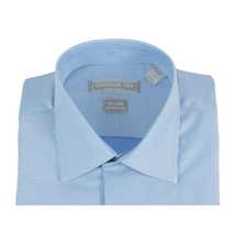 Men's Dress Shirt Christopher Lena 100% Cotton Wrinkle Free C507Wd0f blue image 3