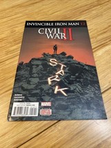 Marvel Comics Civil War II #12 Iron Man Comic Book KG - £9.34 GBP