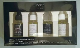Aromatherapy Oil Set 4 Pcs. 10ml Jones of New York Signature Brand New - Free Sh - £9.01 GBP