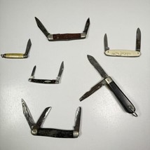 Folding Knife Lot Of 6 Broken Rusted Distressed Vtg - £11.18 GBP