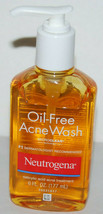 Neutrogena Oil-Free Acne Wash Face Salicylic Acid Treatment MicroClear 6 Oz NEW - £7.64 GBP