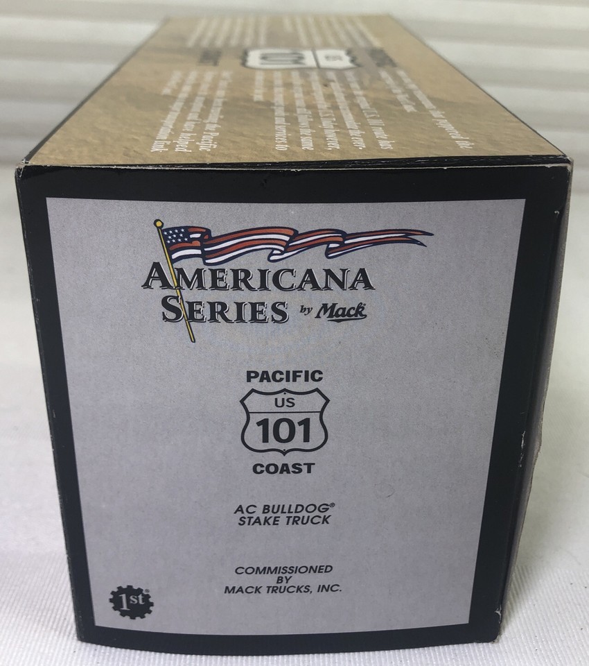 FIRST GEAR AMERICANA MACK TRUCK US101 AC BULLDOG STAKE BED. Item image 3