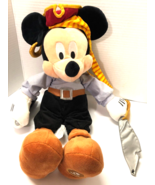 Disney Mickey Mouse as Pirate Jack Sparrow 16&quot;  Plush - $24.75