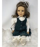 My Twinn Doll Catherine Poseable Brown Hair Brown Eyes Doll 1997 White B... - $139.99