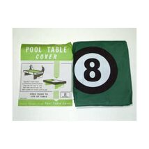 POOL TABLE COVER TO FIT 8FT TABLE WITH 8 BALL DESIGN**  - $47.00