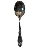 Wm Rogers Serving Spoon Scroll Regal Design 7.12&quot; Long Silverplated - £14.52 GBP