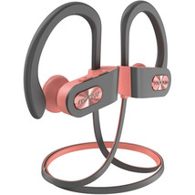 Mpow Flame Bluetooth Wireless Earphones Stereo Ear Hook - BH088F Pink / Gray - £18.83 GBP