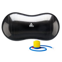Black Mountain Products Black Peanut Stability Yoga Ball with Foot Pump ... - $26.99