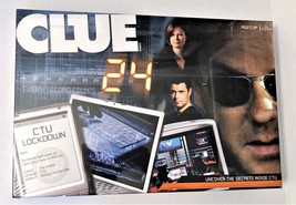 Hasbro Clue 24 Board Game Uncover the Secrets Inside CTU Lockdown 2009 - £14.43 GBP