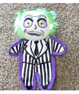 NEW 6&quot; x 9” BEETLEJUICE PET TOY Creepy SQUEAKY Fun - $12.20