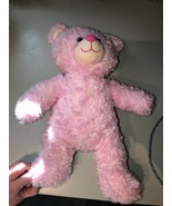 Build A Bear Pink Cuddles Plush 16&quot; Teddy Bear with Swirl Fur Stuffed An... - $13.43 CAD