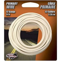 Road Power 55671433 Automotive Copper Wire, 11&#39;, White - £15.09 GBP