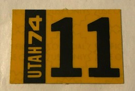 Nov. 1974 Utah Motorcycle Car Truck New License Plate Registration Speci... - £60.28 GBP