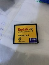 Kodak 8mb compactflash cf memory card - $22.89