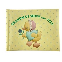 Hallmark Baby Photo Album Grandma's Brag Book Show-and-Tell Baby Duck Embossed - $19.26