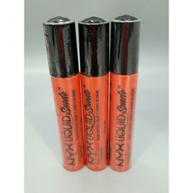 3 NYX Liquid Suede Cream Lipstick LSCL05 Orange County - £12.29 GBP
