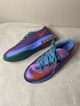 Nike Kevin Durant KD Vl Rugrats 599477-500 Basketball Shoes Youth Sz 6.5Y Purple - £15.46 GBP