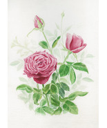 Three Red Roses, A. Rose Designs note card - $6.95+