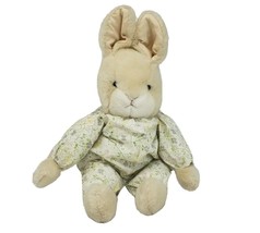 16&quot; Vintage 1988 Summit Collection Creme Bunny Rabbit Stuffed Animal Plush Toy - £35.94 GBP