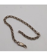 Rolo Charm Link Chain Bracelet  925 Sterling Silver - $901.87 MXN