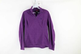 The North Face Womens XS Spell Out Lightweight Half Zip Fleece Pullover ... - $24.70