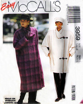 Misses&#39; COAT &amp; JACKET Vintage 1988 McCall&#39;s Pattern 3959 Size 10-12  UNCUT - £9.28 GBP