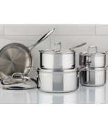 SuperSteel Tri-Ply Clad Stainless Steel 10-Piece Meyer, Made in Canada - $493.39 CAD