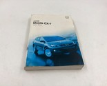 2008 Mazda CX-7 CX7 Owners Manual OEM E01B24060 - £21.22 GBP