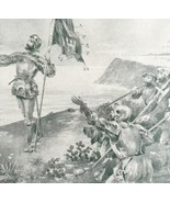 Discovery Of The Pacific 1899 Victorian American History Ephemera DWZ2 - $27.22 CAD