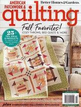 American Patchwork &amp; Quillting Magazine Issue 160 Oct 2019 Fall Quilt Fa... - $8.95