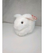 Ty Classic Nibbles White Plush 9” Beanie Bunny Rabbit Vintage 1993 Nonmi... - £9.00 GBP