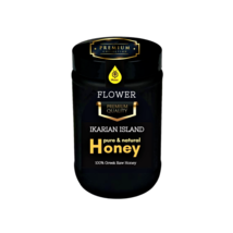 980gr-34.56oz Icaria Flower Honey Thicker-Strong Honey - £73.54 GBP
