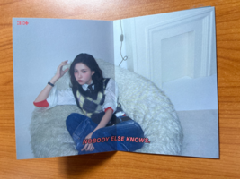 YUNAH ILLIT Official Folded Poster &#39;bomb&#39; Gllit Ver Kpop Authentic Rare - $4.16 CAD