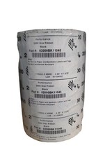 Zebra 4.33&quot; x 1476&#39; 110mm x 450M Performance 2000 Wax Print Ribbon 02000... - $11.88