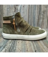 SPERRY Top Sider Crest Lug Zone Suede Leather Boot Sneaker Green Womens ... - $18.50