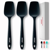 Silicone Spatula Set, High Heat Resistan Rubber Spoon Spatula, Non-Stick Spoonul - £22.37 GBP